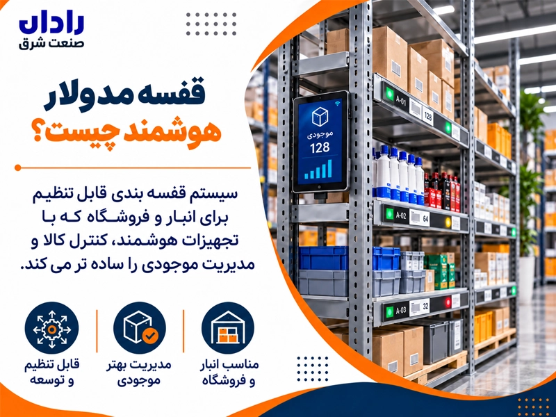 خرید قفسه بندی مدولار هوشمند