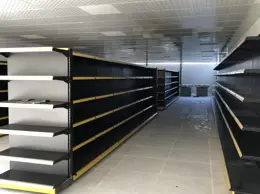 نمونه اجرای قفسه گاندولا در فروشگاه اتکا مشهد