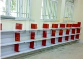 قفسه دیوارکوب فلزی مدل دنا
