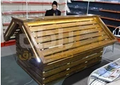 قفسه میوه و سبزیجات مدل چوبی رادان صنعت