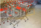 کالسکه فروشگاهی مدل فلزی رادان صنعت