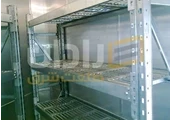 قفسه مدل سردخانه ای فلزی گالوانیزه رادان صنعت