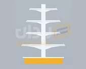 شلف و قفسه خود ایستا دو طرفه مدل البرز
