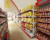 قفسه سنگین فروشگاهی مدل یک طرفه رادان صنعت