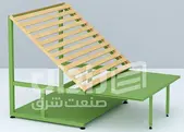 قفسه میوه و سبزیجات مدل چوبی رادان صنعت