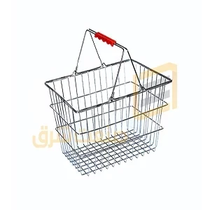 سبد خرید دستی فلزی مدل مفتولی رادران صنعت
