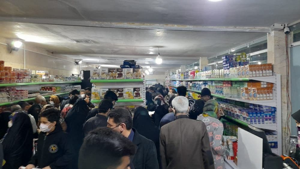 پروژه قفسه بندی فروشگاه رضوی اصفهان