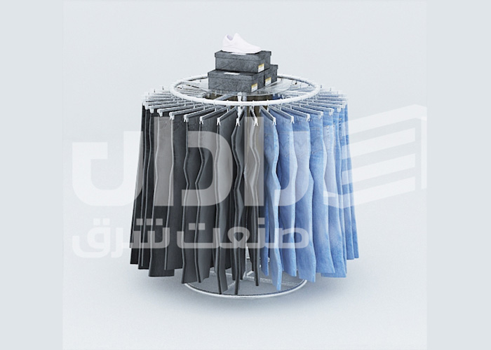 رگال چرخان پوشاک