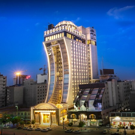 پروژه قفسه بندی هتل الماس مشهد 